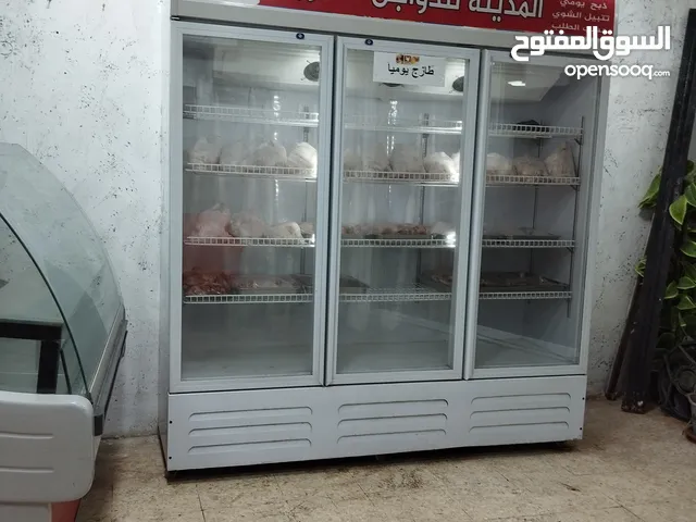 ثلاجة عرض 3 ابواب تبريد هوائي