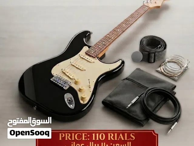 Classic strat design electric guitar