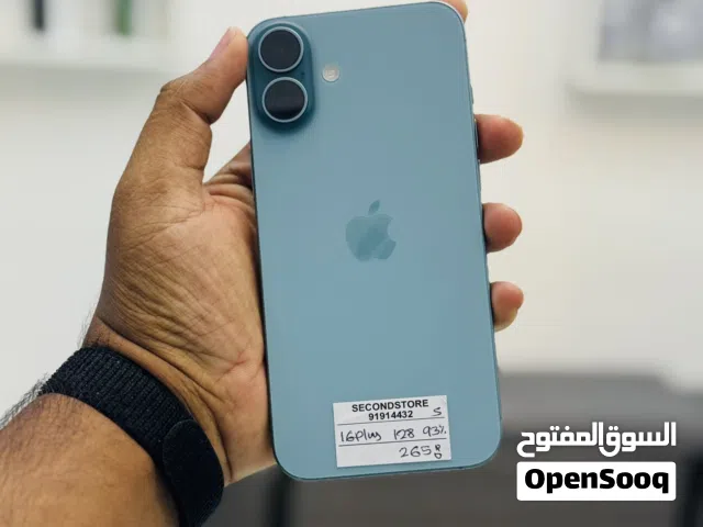iPhone 16 plus 128 GB in very good condition with good battery