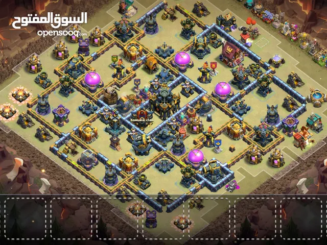 بيت 17 ماكس + كلان لفل 17 قريب يترفع لل18