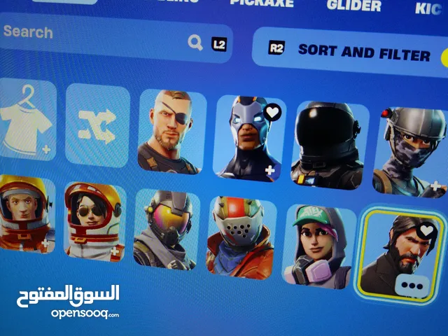 حساب فورت نايت سيزون 3 كامل