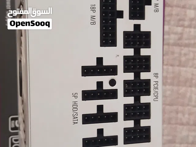 مزود طاقة احترافي للكمبيوتر Cooler Master MWE Gold 850 V2 – White Edition القدرة: 850 واط