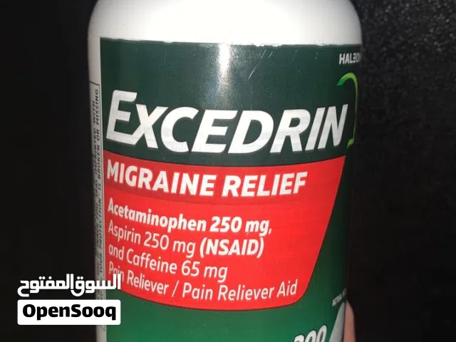 مسكن Excedrin Strong المشهور لعلاج الصداع النصفي