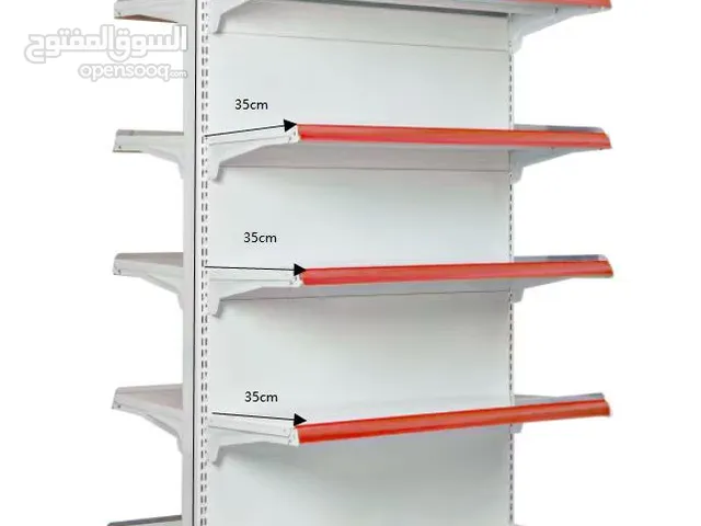 Supermarket Display Rack – Double-Sided Gondola Shelf