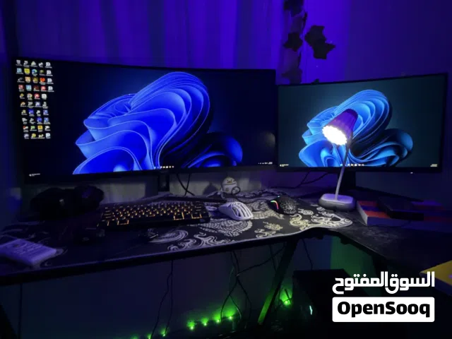 Full Gaming Setup for Sale – Dual Monitor + Gaming PC + Accessories