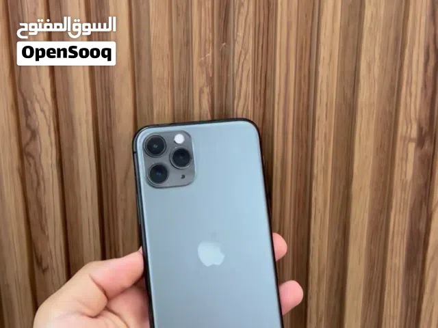 آيفون 11 برو  حاله جيده الجهاز نضيف