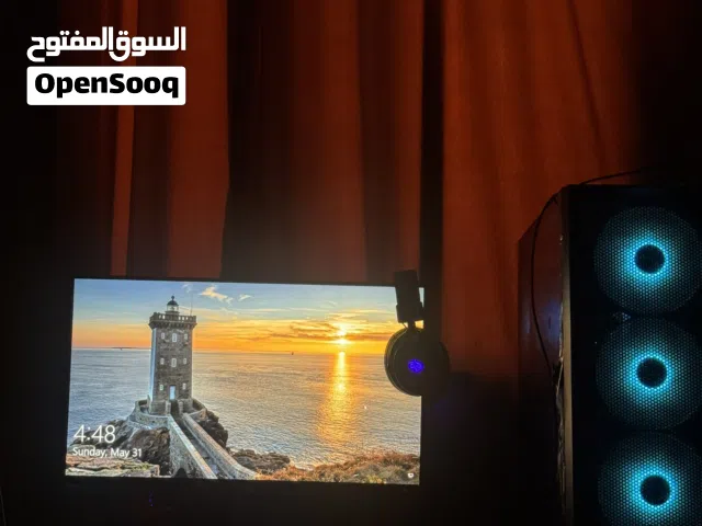 بي سي (سيت اب كامل مع الإكسسوارات) PC قيمنق قوي واداء عالي لتشغيل الألعاب الثقيلة بسعر مناسب