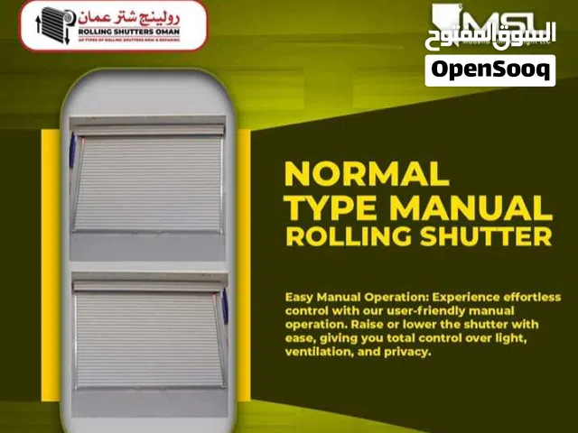 Rolling Shutters Garage Door, Fast Action, Rapid P V C Door الرولنج شتر الجديدة والاصلاح