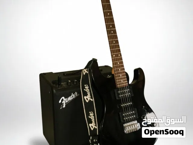 Yamaha Guitar + Fender Amp Bundle – Everything Included! جيتار ياماها + امب فيندر - (وكل شي تحتاجه)