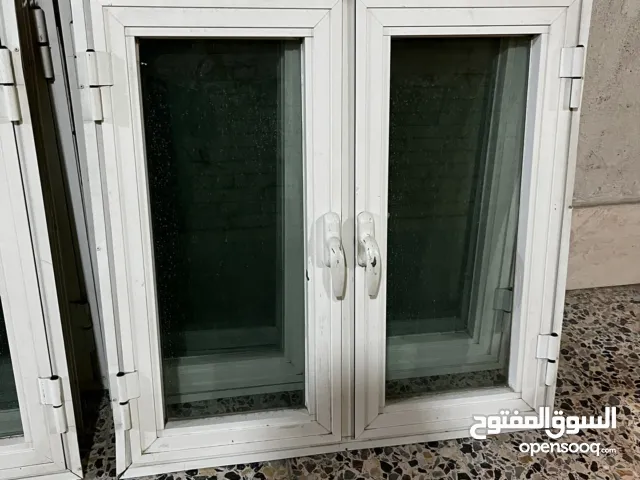 شبابيك الامنيوم يوجد 6قطع