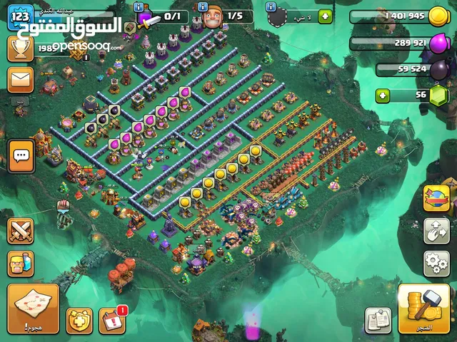 Clash of Clans Accounts and Characters for Sale in Dubai