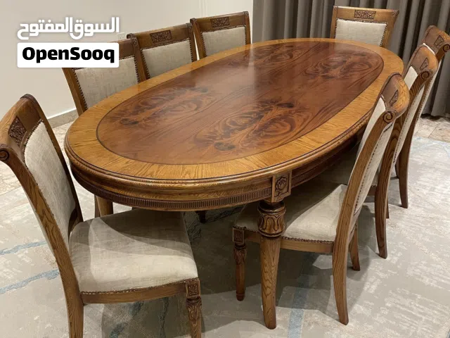 طقم طاوله طعام و طقم جلوس وطاولات