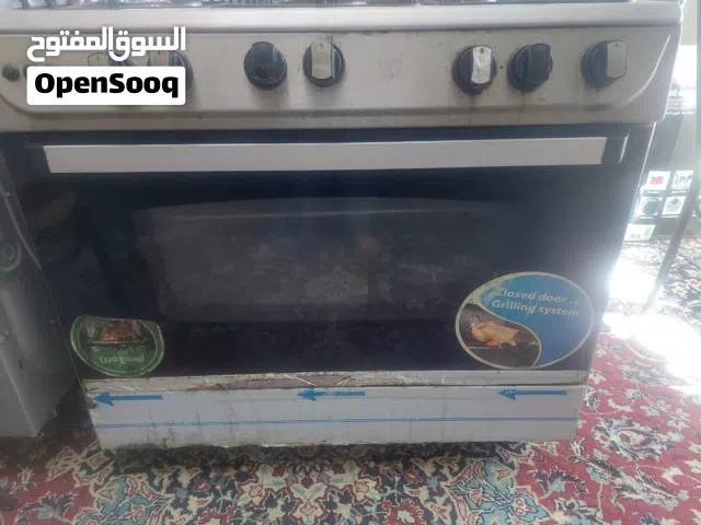 غاز ستانلس ستيل 5 عيون حجم كبير - فرن ممتاز