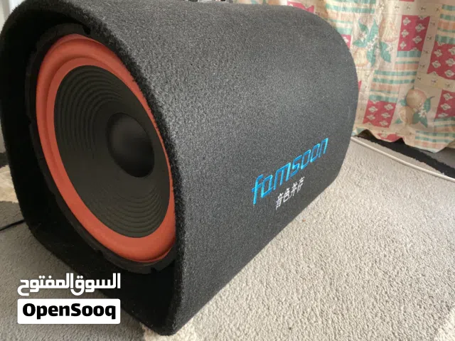 سماعه صب بتيجي12انش مع سماعه صغيره ب خلف السماعه صوت واضح و قوي