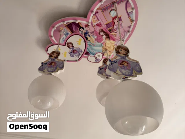 ثريا غرفة بنات شكل اميرات