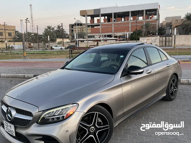 مرسيدس C300 2020 فول مواصفات حادث خفيف كلشي بلادي