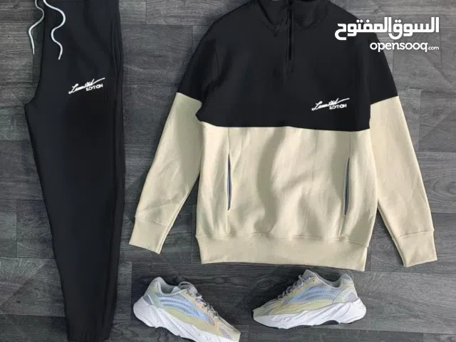 طقم رياضي رجالي جديد  قماش ثقيل ومريح – 199 درهم