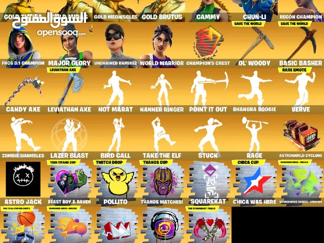 Fortnite Accounts and Characters for Sale in Amman