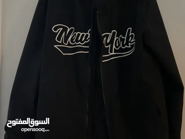 جاكيت كاجوال اسود