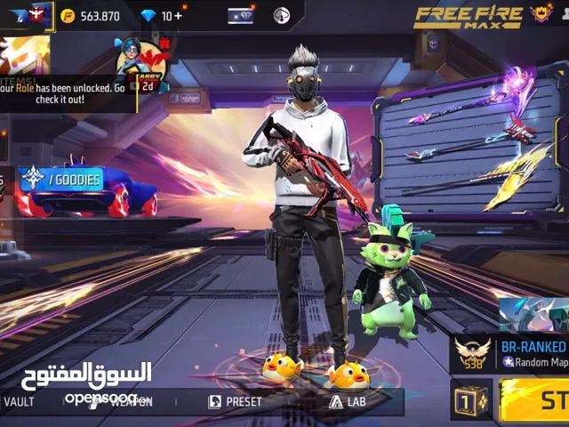 Free Fire Accounts and Characters for Sale in Al Riyadh