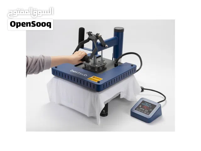 BestSub Swing Away Flat Heat Press – 38 x 38 cm / Seychelles Blue