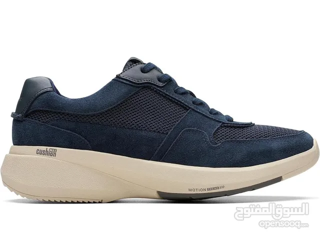 clarks mens race oxford - navy combination ( THESE SHOES CANNOT BE FOUND IN QATAR)