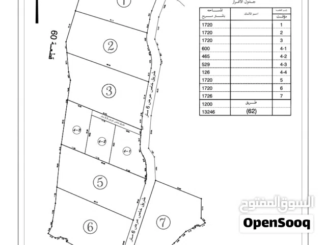 Residential Land for Sale in Tulkarm Deir Al-Ghusun
