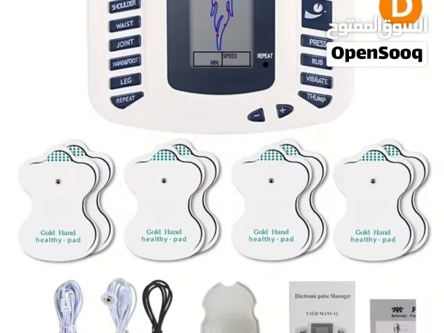مجموعة العلاج بالوخز والبربر الكهربائية واللياقة البدنية لكامل الجسم، جهاز تدليك ميريديان الرقمي، جه
