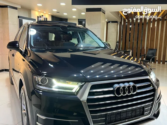 Audi Q7 45 TFSl - Quattro S 2017 وارد شركه نقل وصيانه شركه مالك اول فحص كامل بحاله الوكاله
