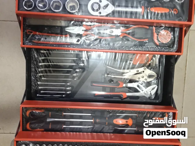 حقيبة أدوات صيانة كاملة مع صندوق معدني – جديدة كواليتي ممتازة......