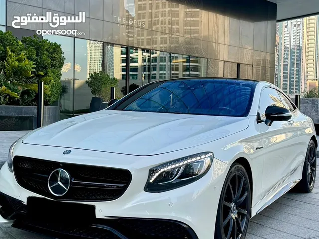 S-Class coupe 500 2015 with original S63 facelift kit black edition