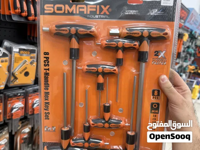 طقم الن كي سداسي 8 قطع SOMAFIX