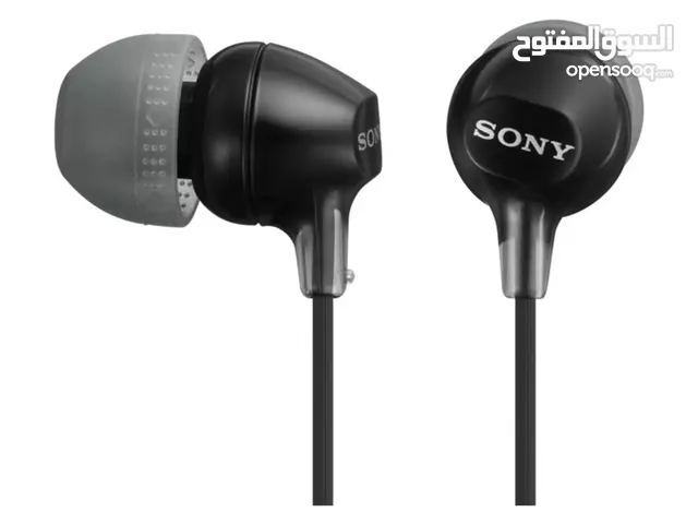 سماعات سوني كيبل مع مايكروفون ذكي Sony Earphones With Smartphone Mic
