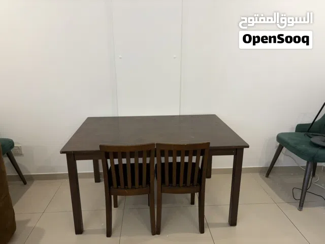 Pottery Barn kids dinner table with 2 chairs