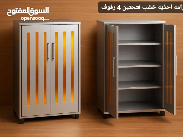 عرض خااااااص ففط ب 11500 ريااال جزامه احذيه خشبيه مغلق ابو بابين ب 4 رفوف احصل على ترتيب