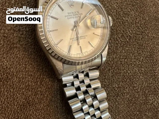 Silver Rolex for sale  in Jazan