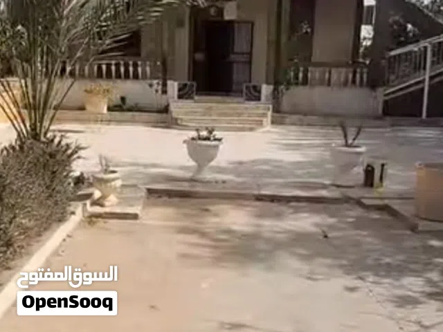 عقار للبيع في عين زارة الفردوس  مساحه الأرض 1300م  استديو و منزل واشجار وبير وفسقيه وسور وكنشيلو