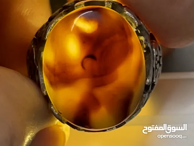 خاتم فضة مغربي