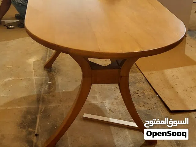 Custom Made Wooden Dining Table & Chairs in Dubai Solid Wood Dining Set UAE Modern & Luxury Dini