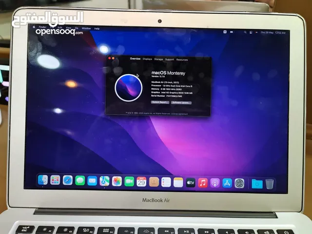 Apple MacBook Air (13-inch, 2017) Silver Wi-Fi  Core i5 128gb storage