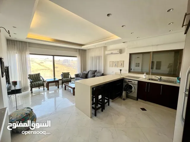 شقة مفروشة للإيجار بمنطقة دير غبار اطلالة مميزه for rent furnished apartment in deirghbar nice view