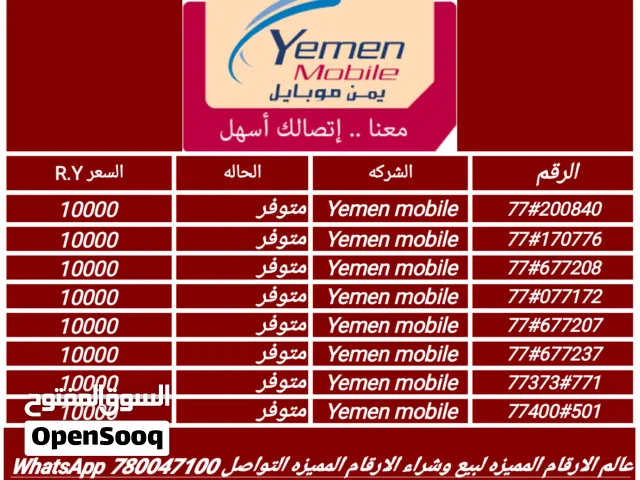 ارقام ارقام ارقام مميزه
