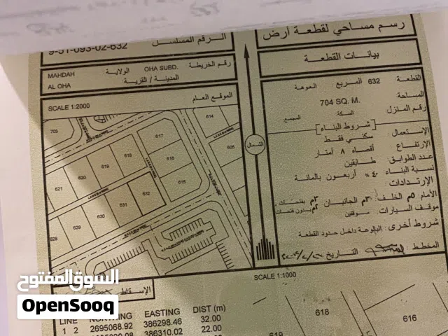 Residential Land for Sale in Buraimi Mahdah