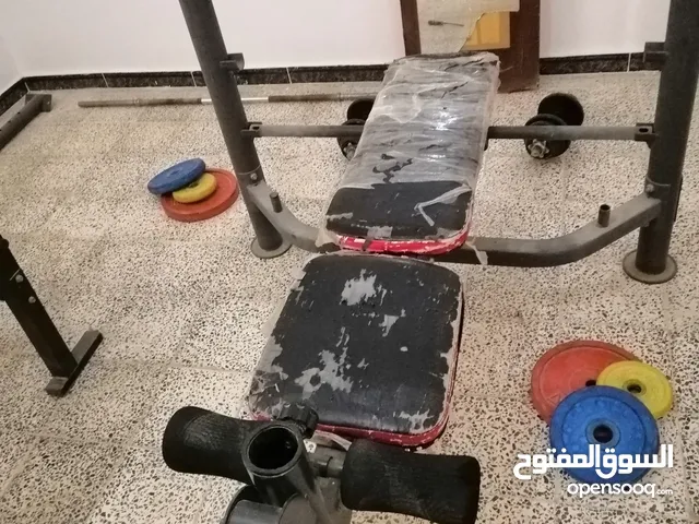 كرسي تمارين وبار للبيع