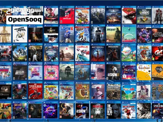 مطلوب العب بلايستيشن 2 و 4 و 5 Looking for Ps2,4,5 games