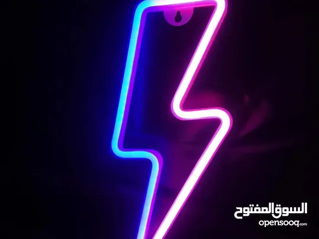 (MEGA DEAL) USB-Powered Blue LED Neon Sign Switch-Controlled Cool Game Room & Party Decor (CASH)