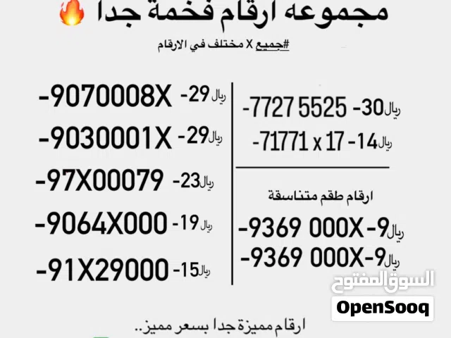 Omantel VIP mobile numbers in Al Batinah