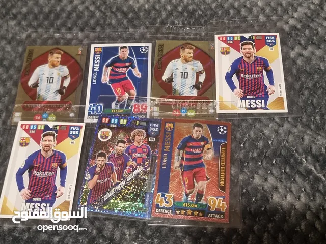 messi football cards