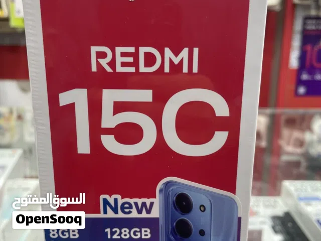 للبيع ردمي جديد بالكرتون 15c رام 8 ذاكره 128 4g يشغل كل البرامج