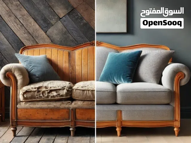 old sofa renew . old sofa change fabric change sponge change digain. i have good quality metreal..